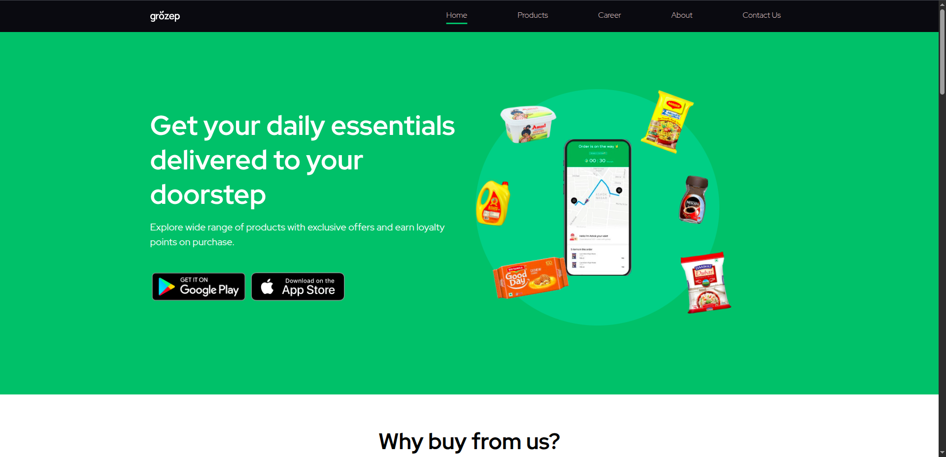 Grozep - Quick Commerce Platform
